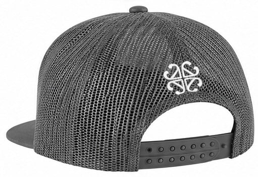 ACE CAP GREY WHITE OUTLINE