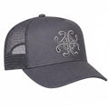 ACE CAP GREY WHITE OUTLINE
